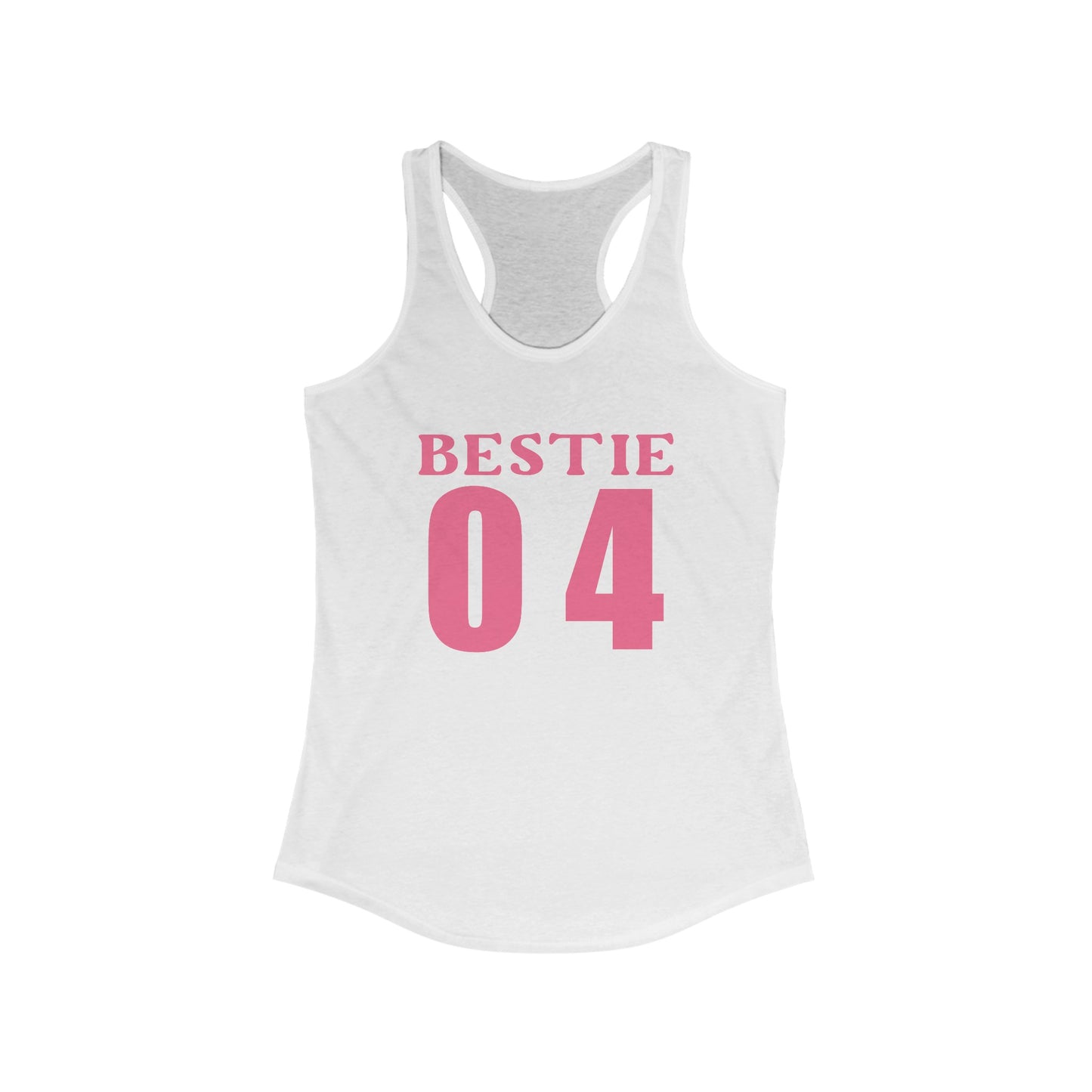 Chic ‘Bestie 04’ Pink Tank Top - Perfect Duo Style Statement