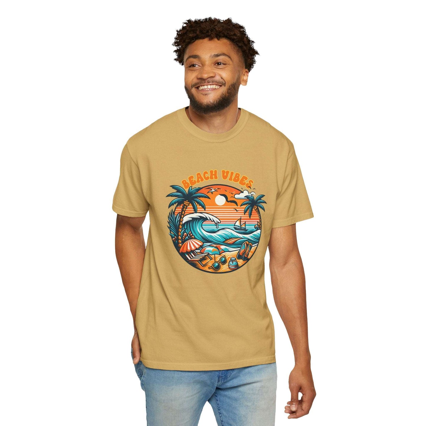 Beach Vibes - Retro Summer Bliss T-Shirt