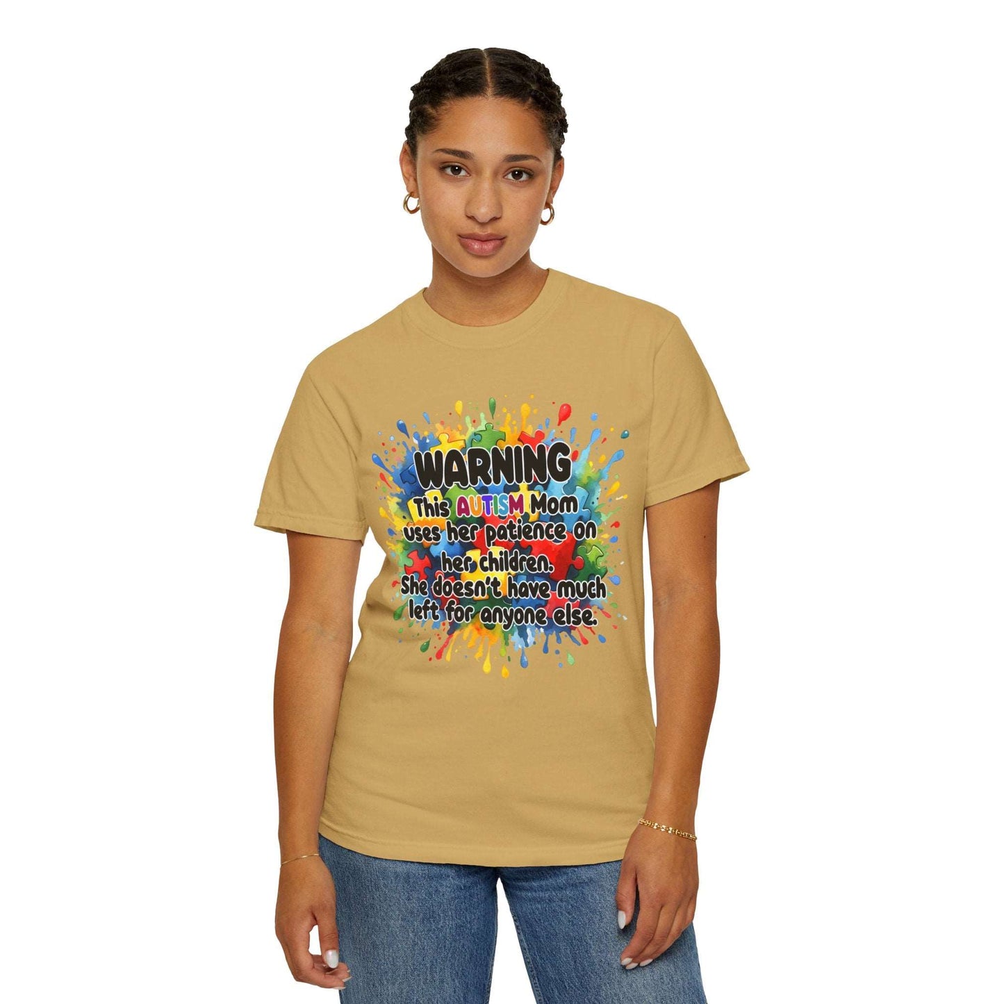 Autism Mom’s Patience Statement T-Shirt: Bold & Empowering
