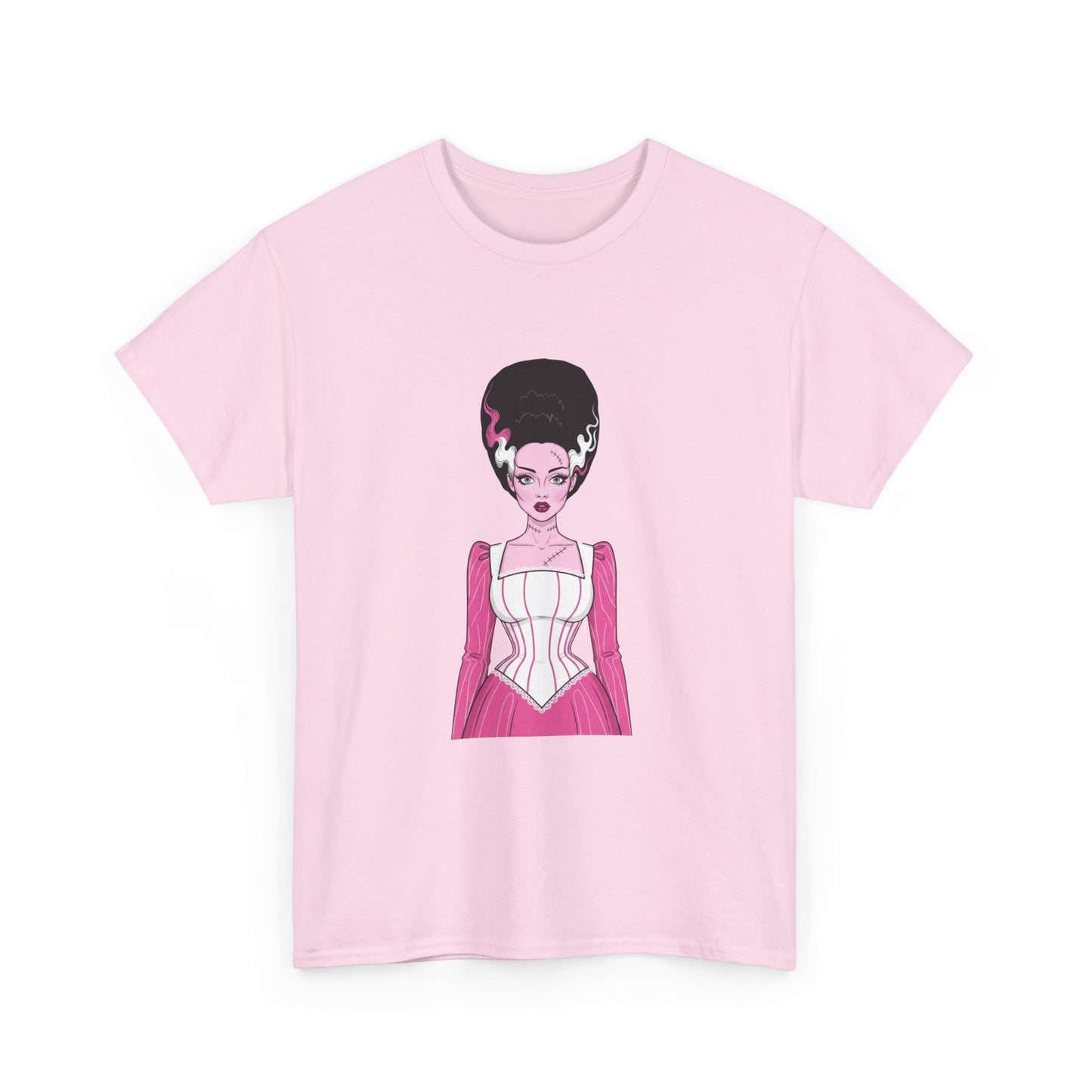 Pink Bride of Frankenstein Awareness Tee