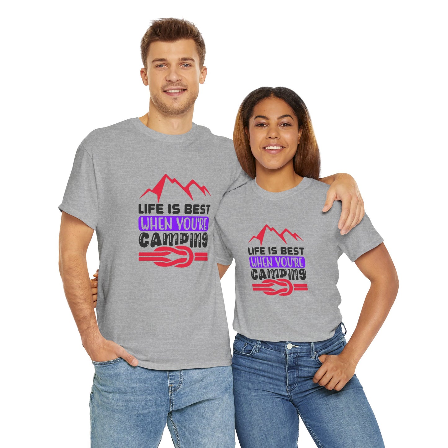 Mountain Adventure Camping Tee – Embrace the Great Outdoors