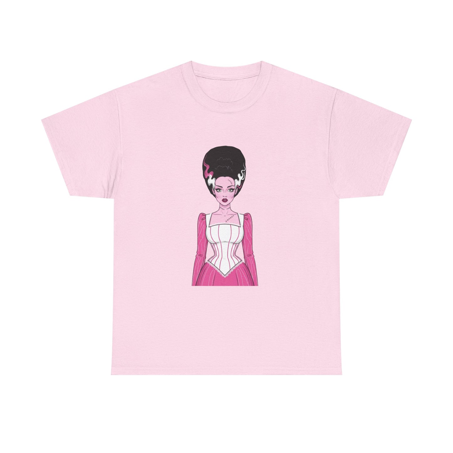 Pink Bride of Frankenstein Awareness Tee