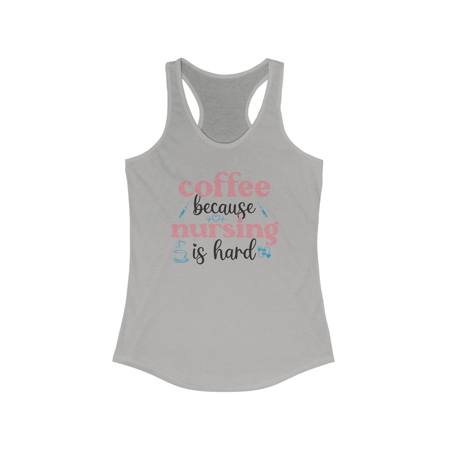 Coffee & Care: Essential Nurse Life Women’s Tank Top - Perfect Blend of Comfort & Support