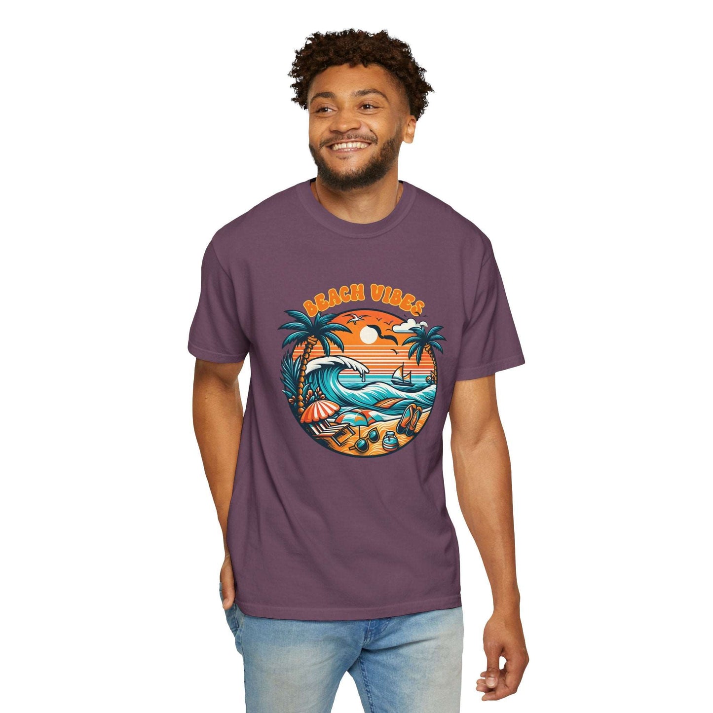 Beach Vibes - Retro Summer Bliss T-Shirt
