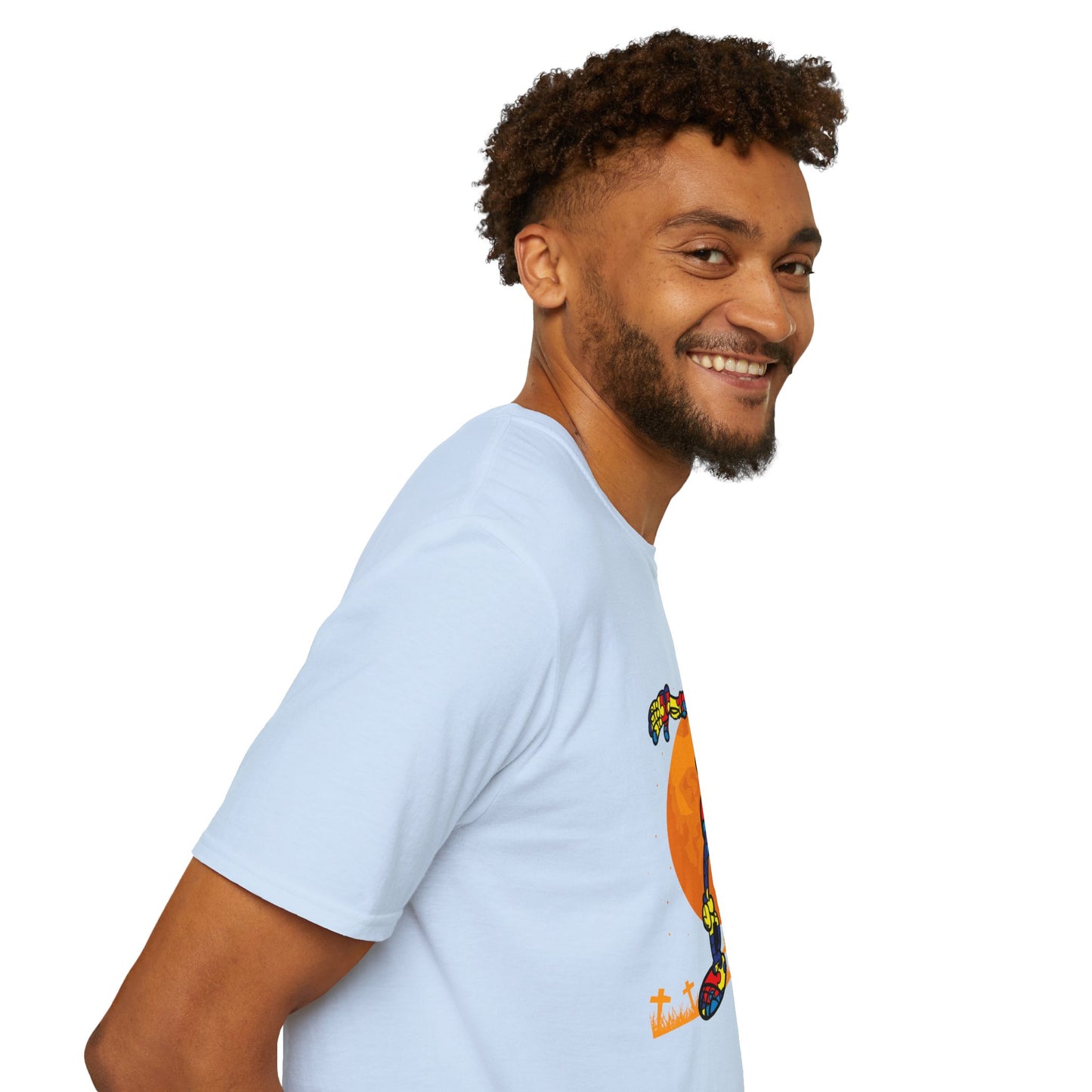 Autism Awareness Halloween Hero Tee - Embrace Uniqueness & Celebrate Differences Unisex Softstyle