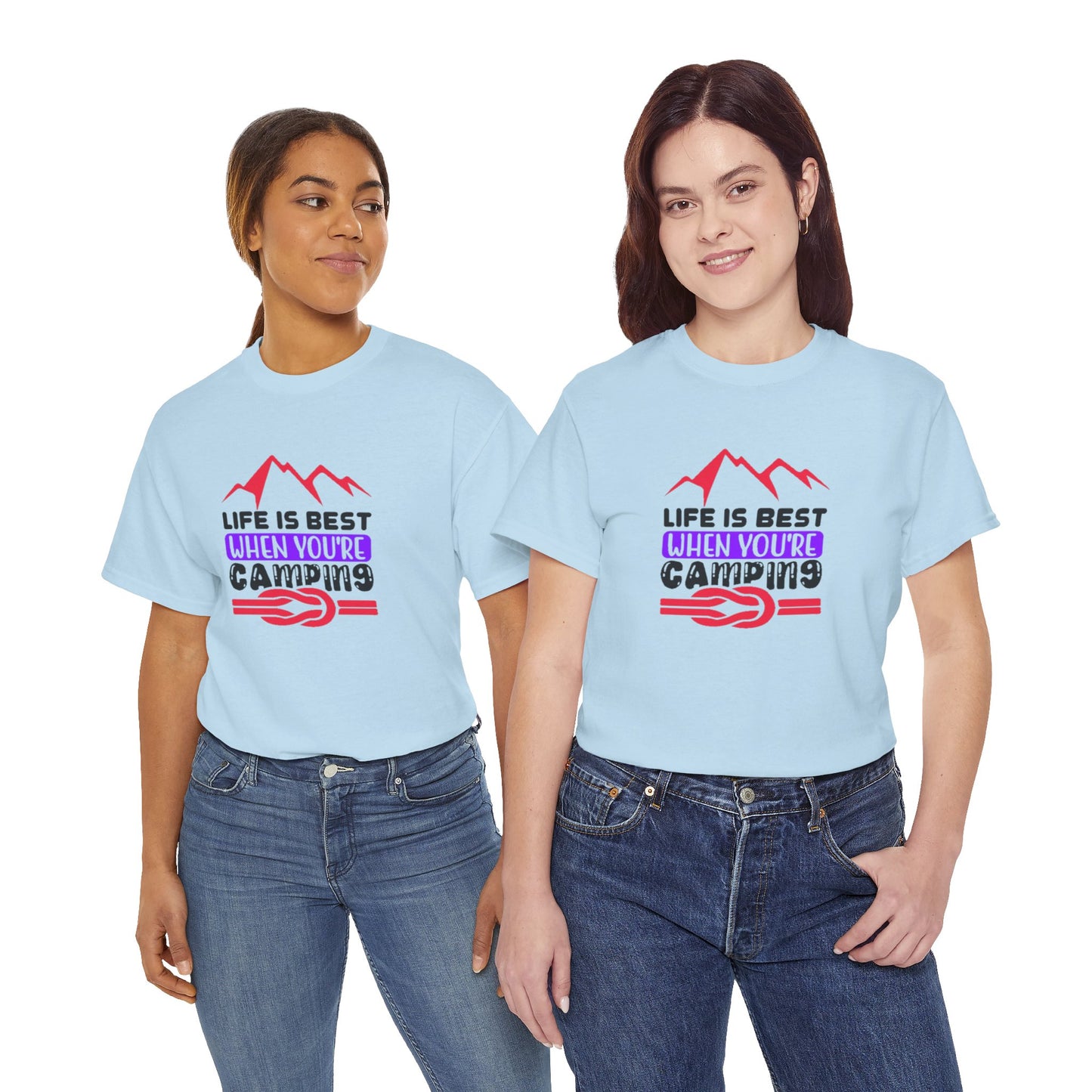 Mountain Adventure Camping Tee – Embrace the Great Outdoors