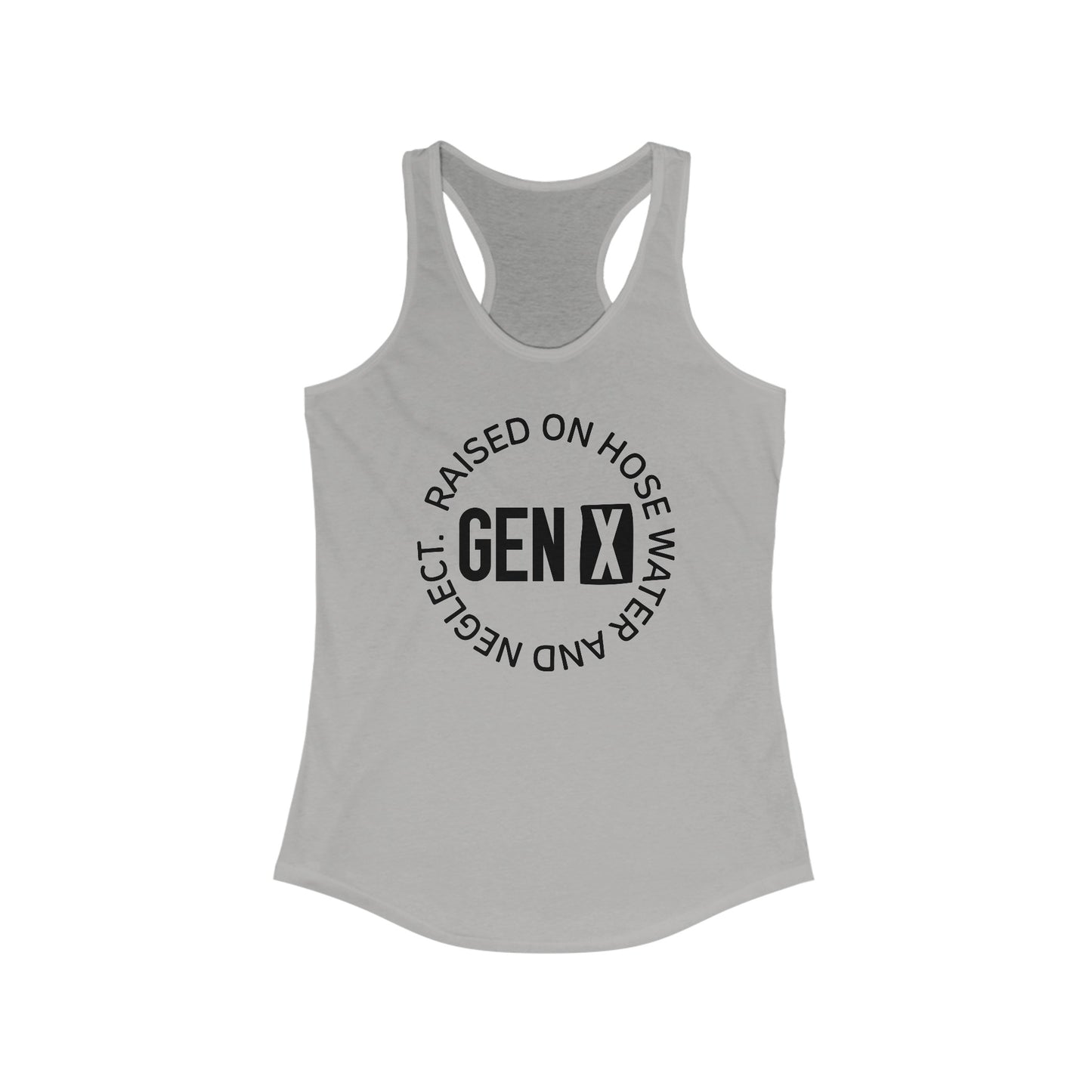 Vintage Vibe Gen X Women’s Tank Top - Retro Raised Respect Design