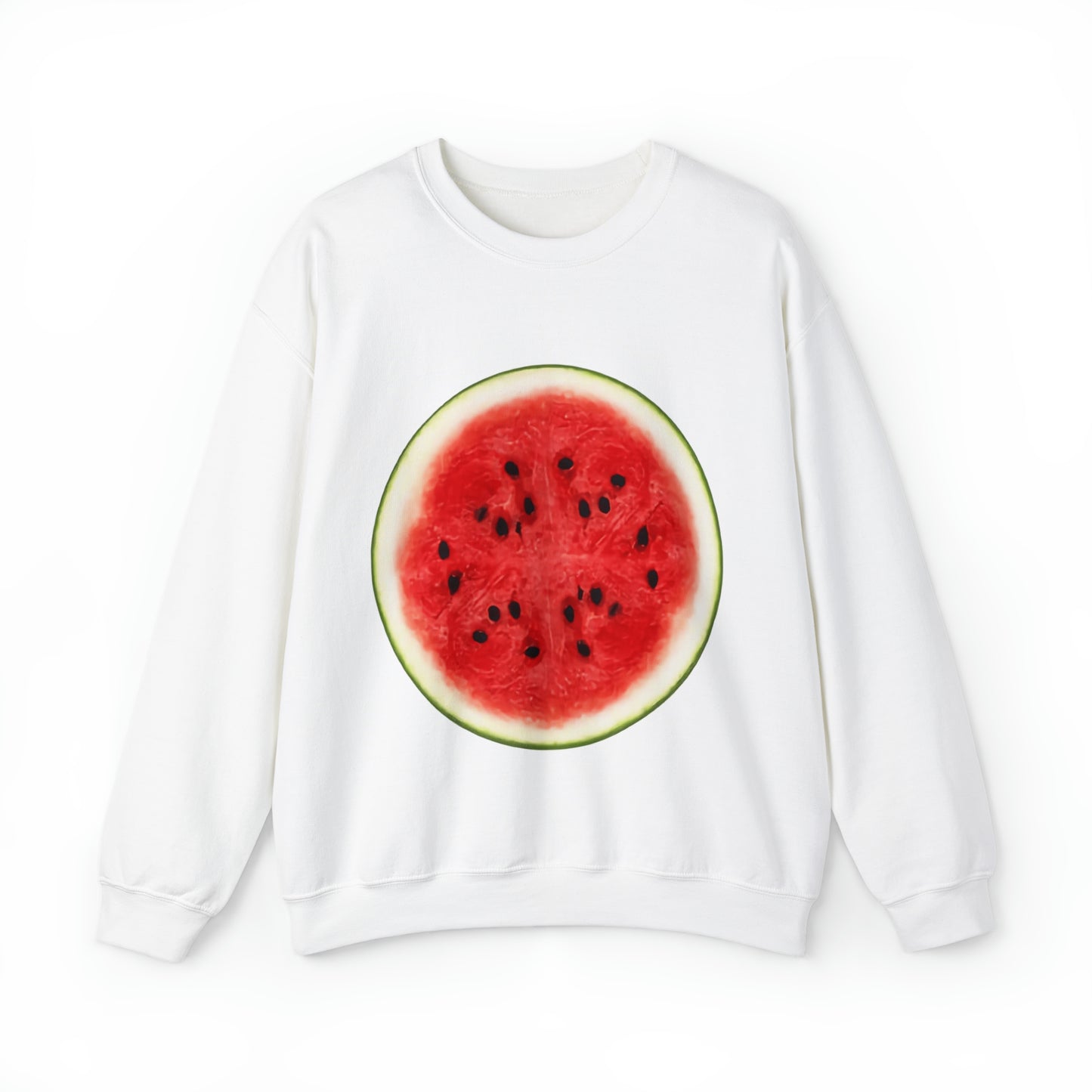 Whimsical Watermelon Lazy Halloween Costume | Unique Unisex Sweatshirt
