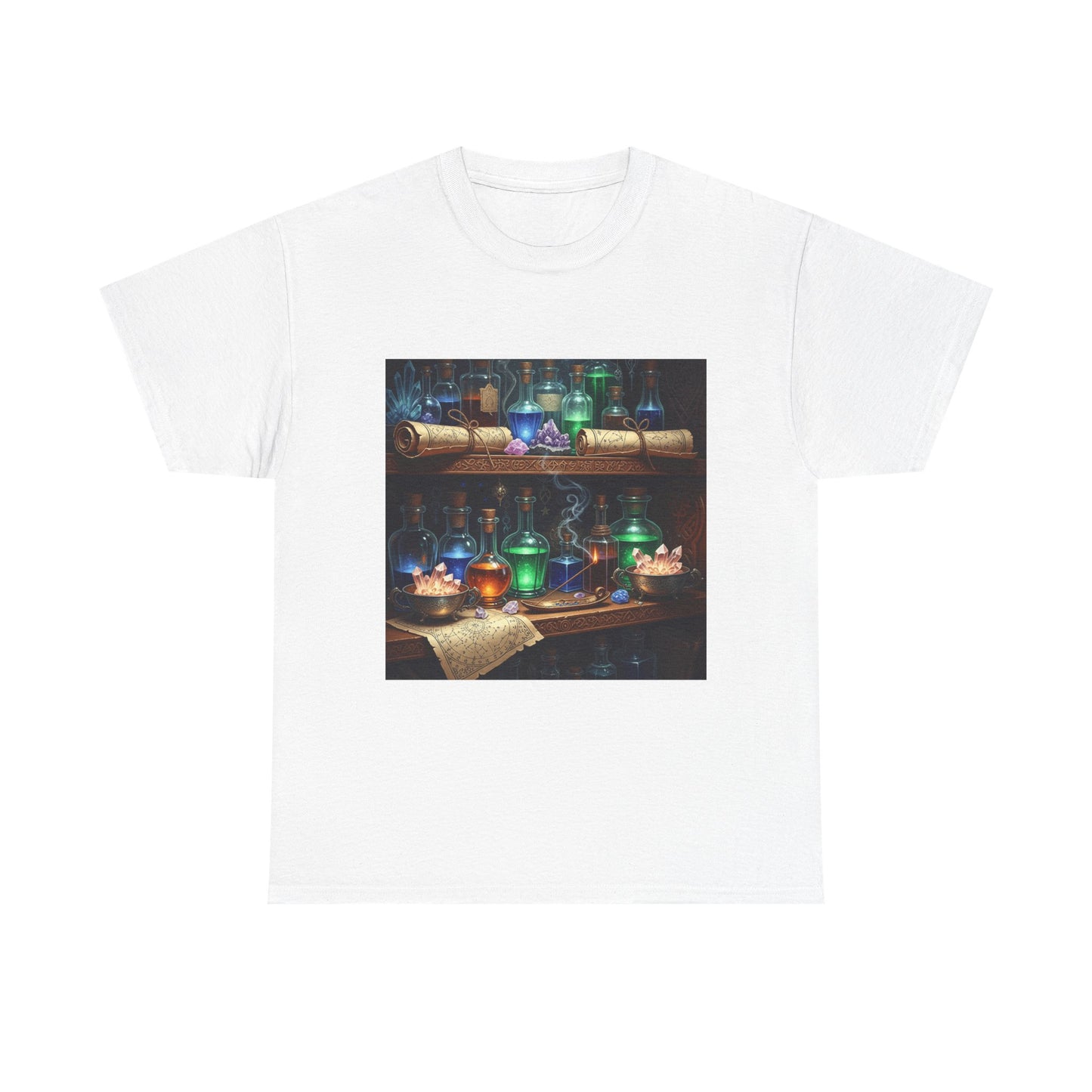 Witch's Potion Shelf Halloween Tee