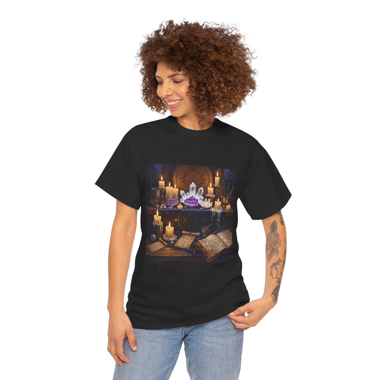 Witch's Ritual Altar Halloween Tee