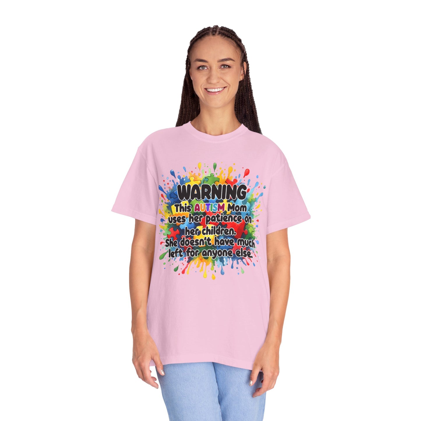Autism Mom’s Patience Statement T-Shirt: Bold & Empowering