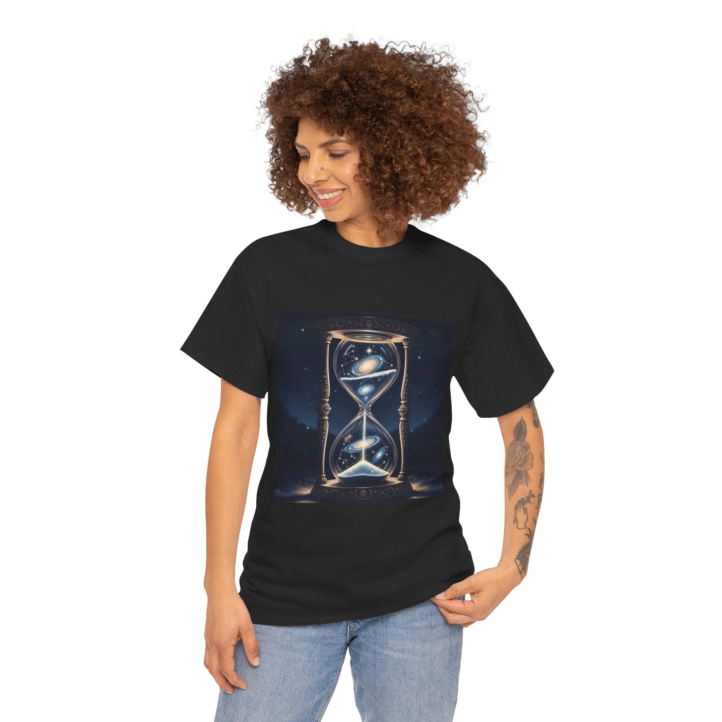 Cosmic Horror Hourglass Halloween Tee