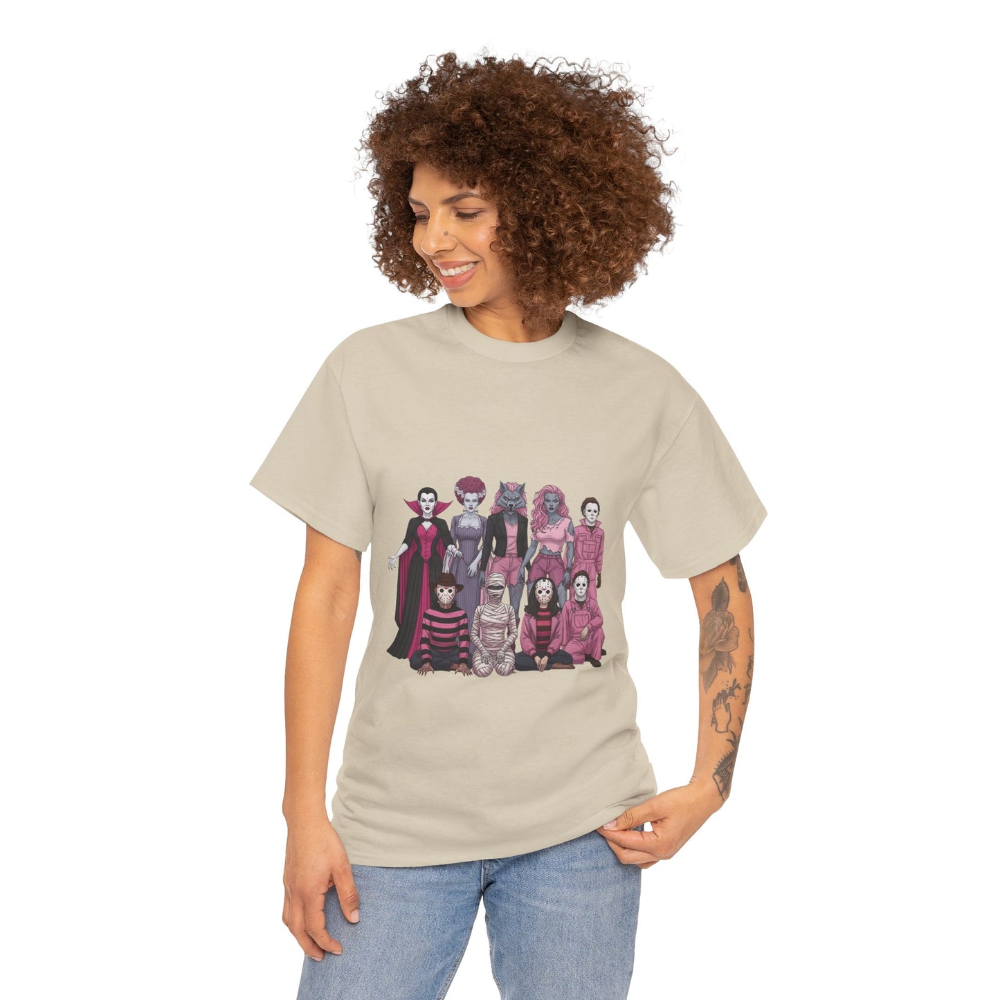 Horror Queens Breast Cancer Awareness Tee