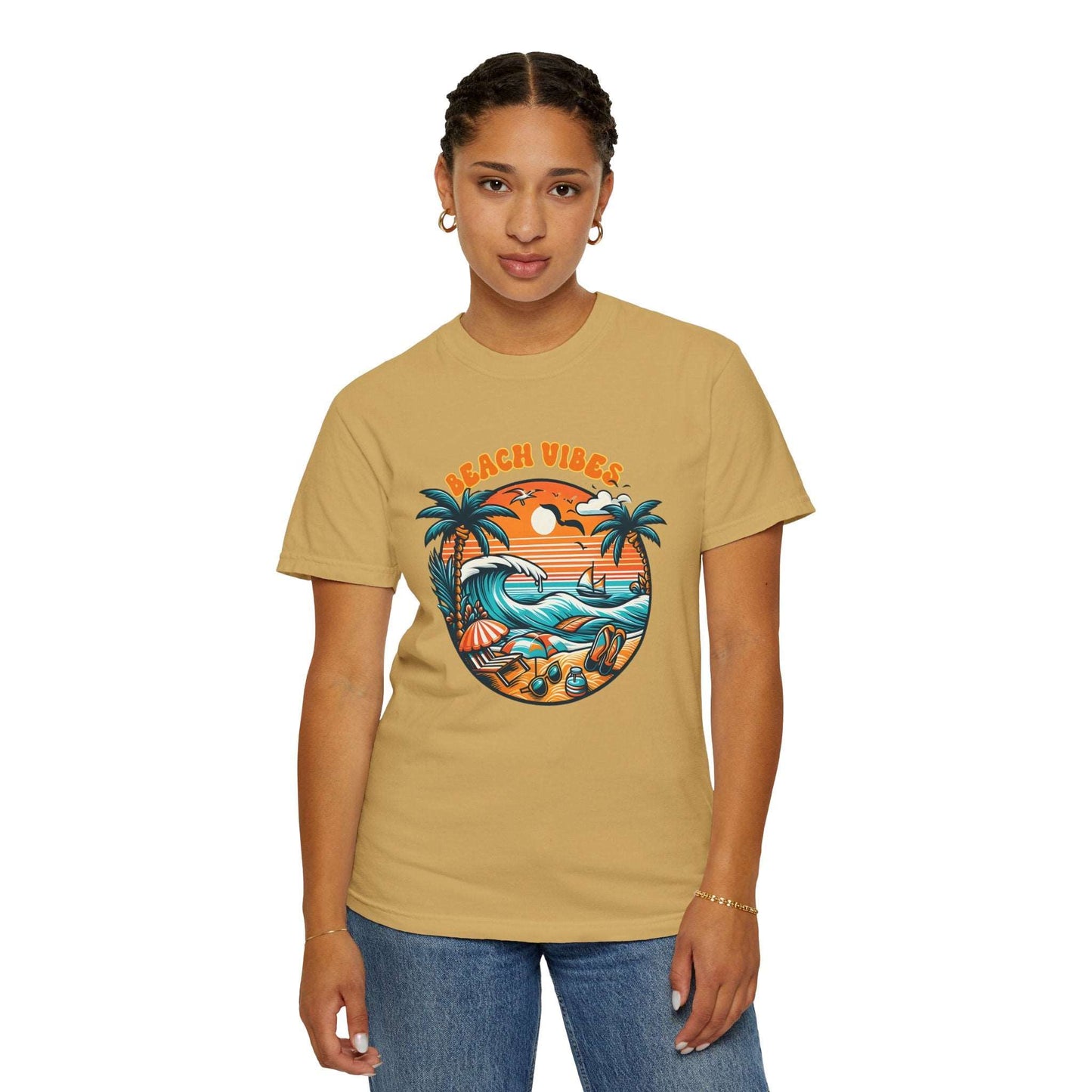 Beach Vibes - Retro Summer Bliss T-Shirt