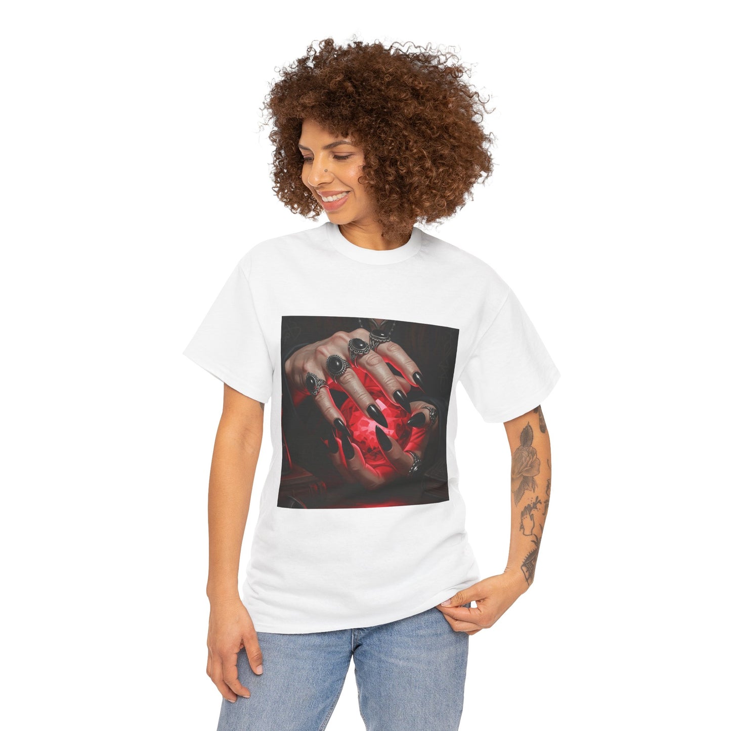 Witch's Blood Orb Ritual Halloween Tee