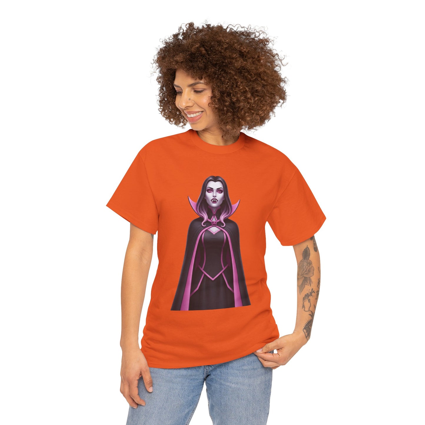 Gothic Vampiress Halloween Tee