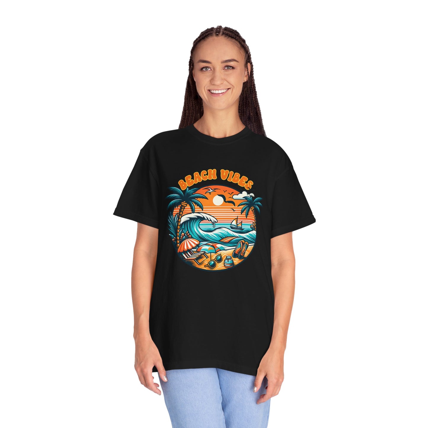 Beach Vibes - Retro Summer Bliss T-Shirt