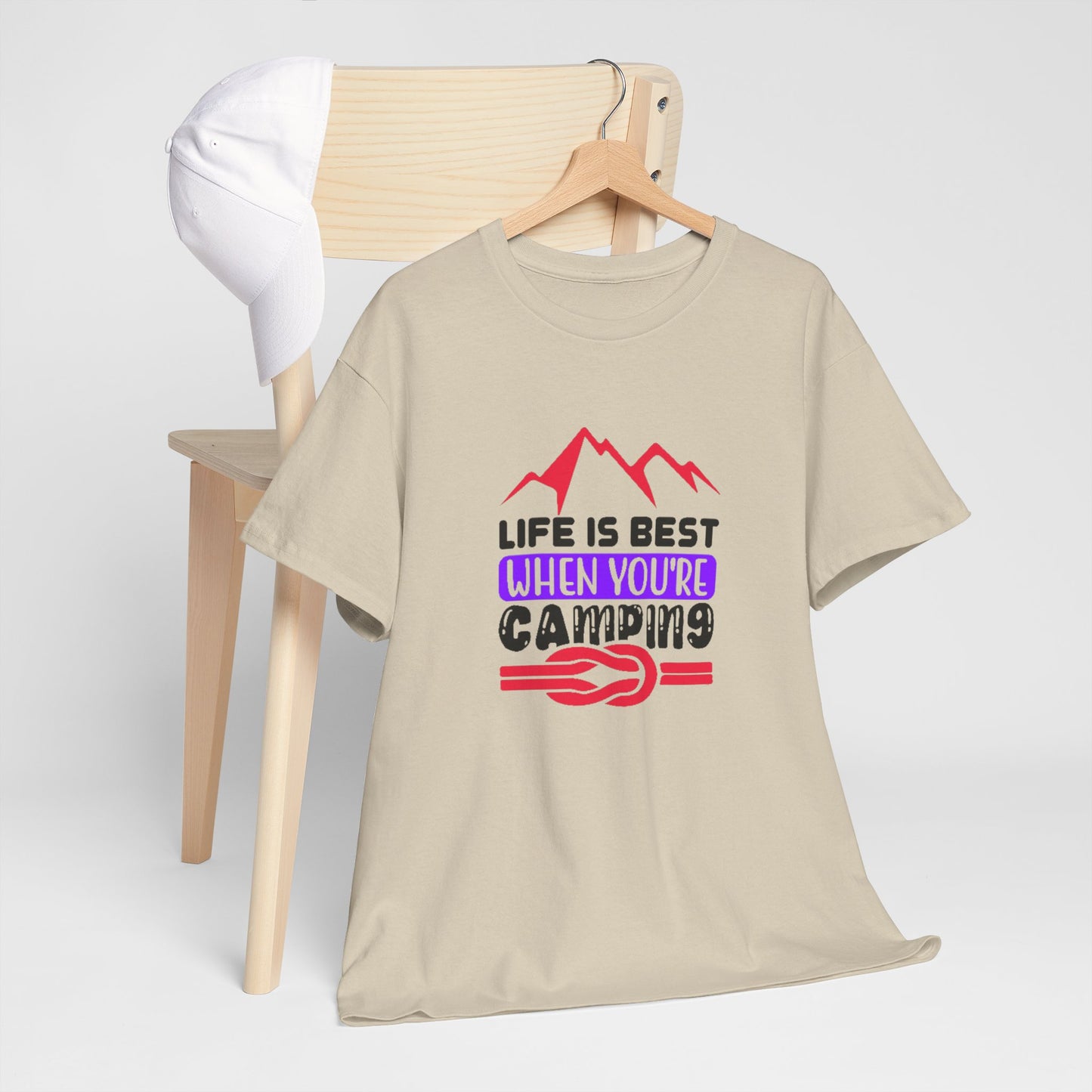 Mountain Adventure Camping Tee – Embrace the Great Outdoors