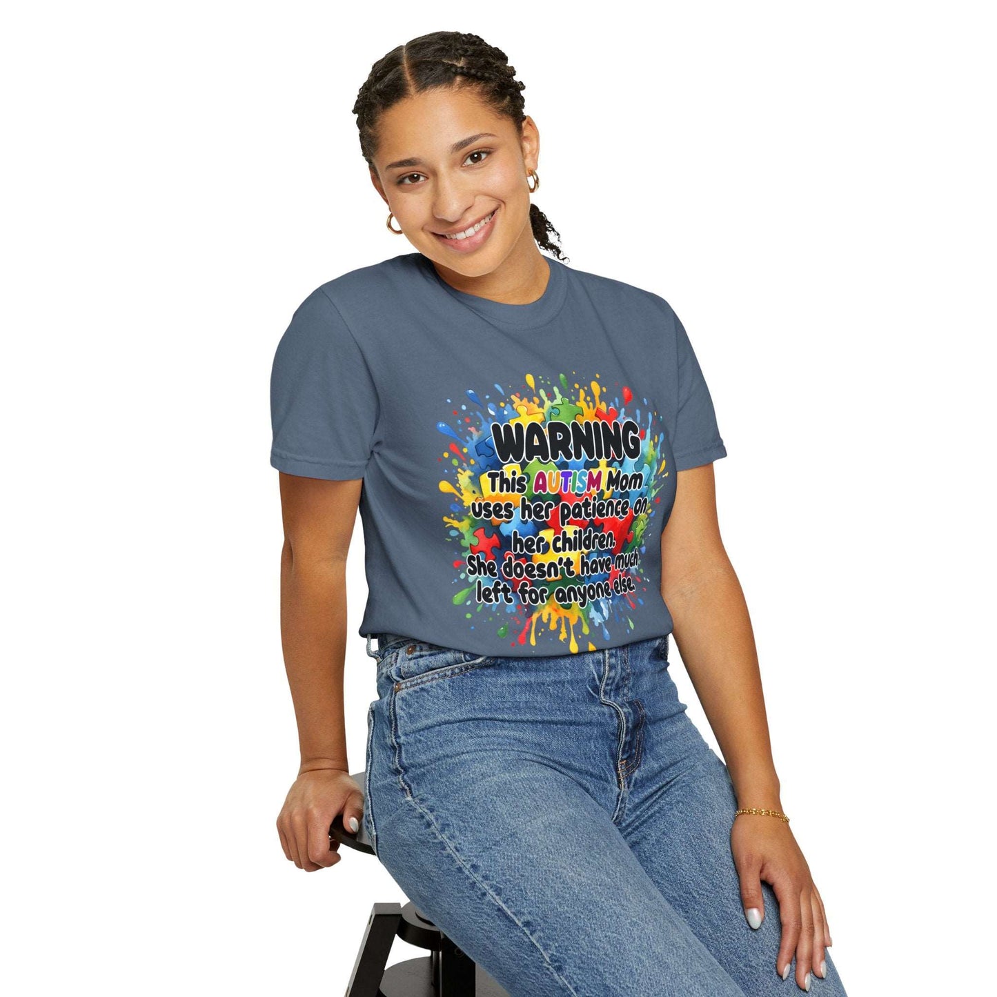 Autism Mom’s Patience Statement T-Shirt: Bold & Empowering