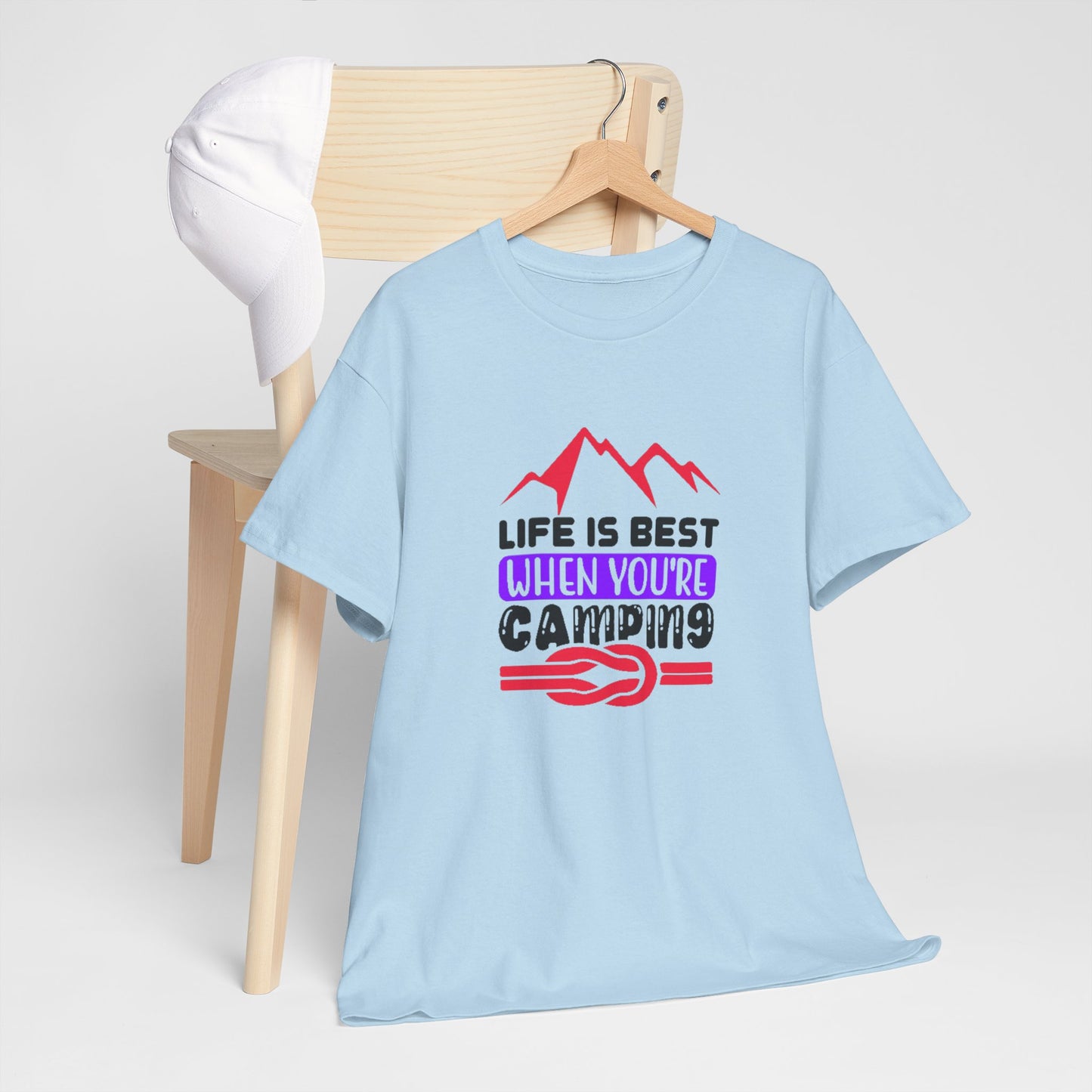 Mountain Adventure Camping Tee – Embrace the Great Outdoors
