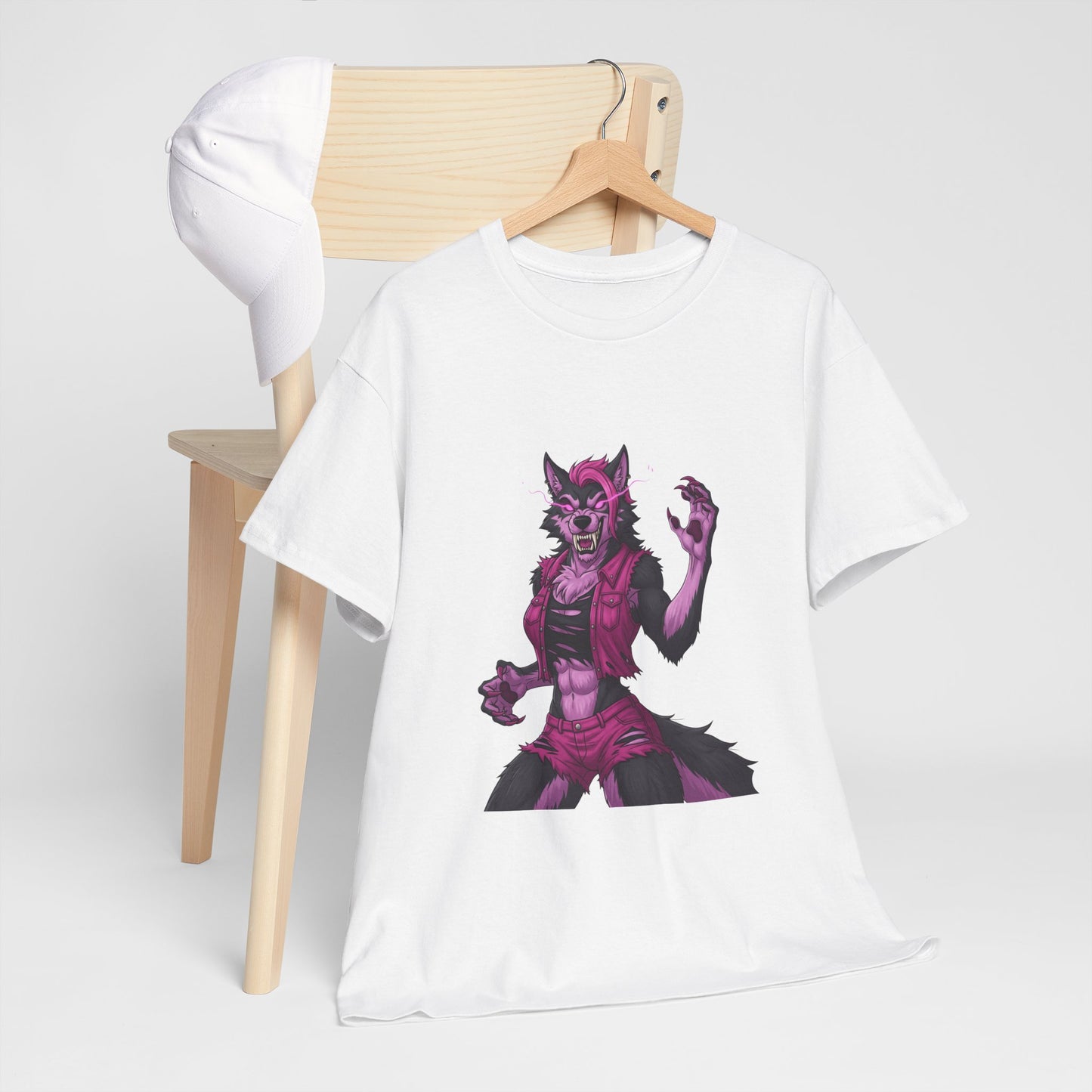 Fierce Werewolf Fights Cancer Tee