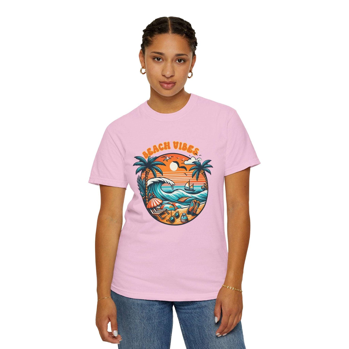 Beach Vibes - Retro Summer Bliss T-Shirt