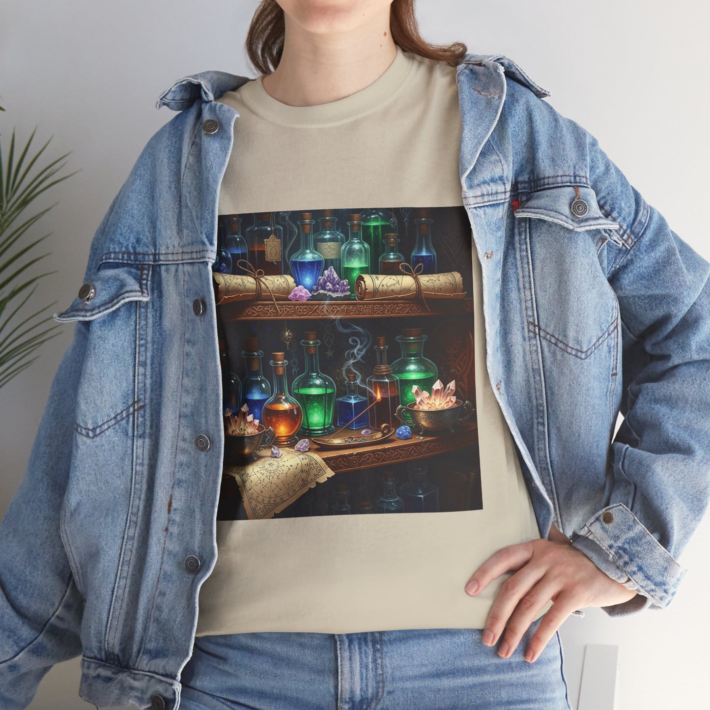 Witch's Potion Shelf Halloween Tee
