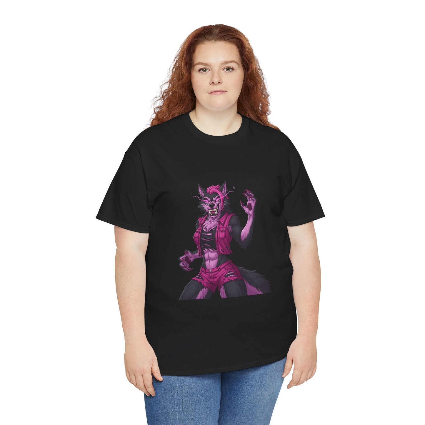 Fierce Werewolf Fights Cancer Tee