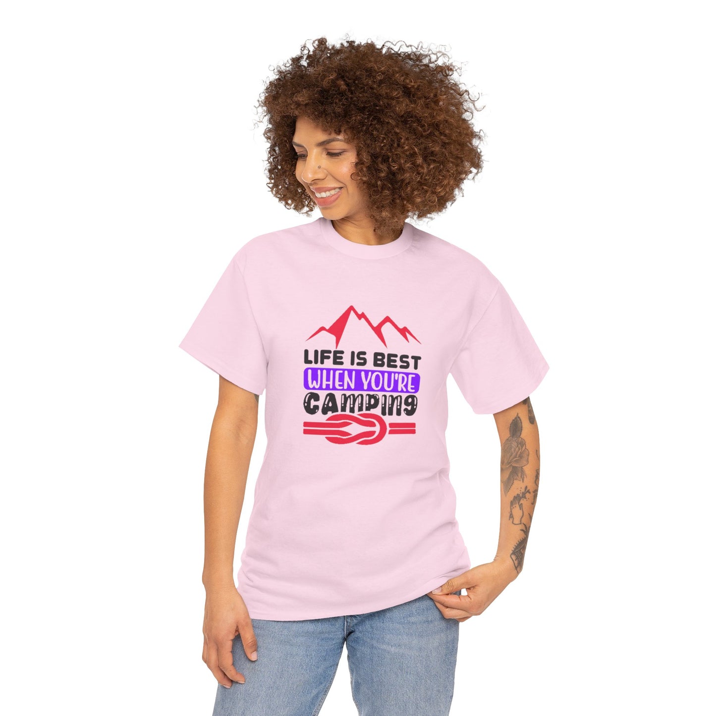 Mountain Adventure Camping Tee – Embrace the Great Outdoors