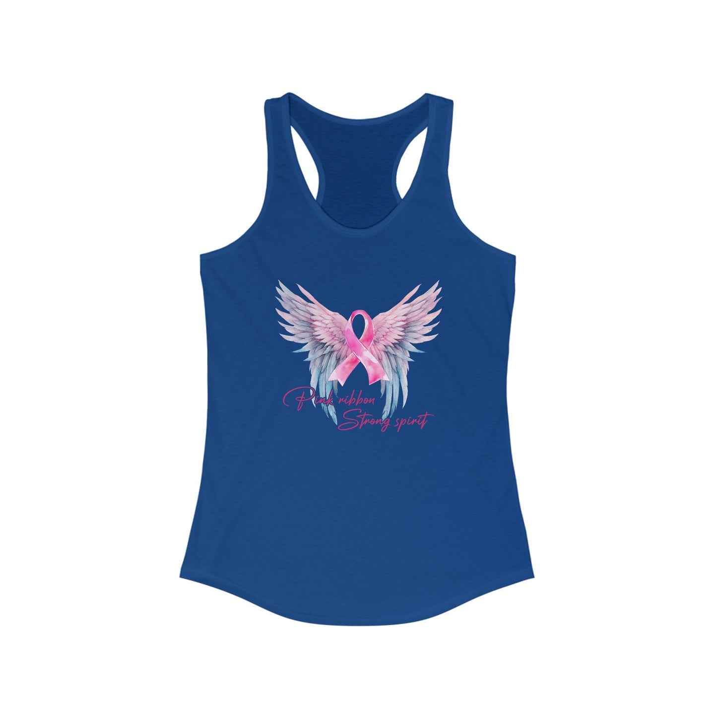 Empowerment Wings: Women’s Breast Cancer Awareness Tank Top