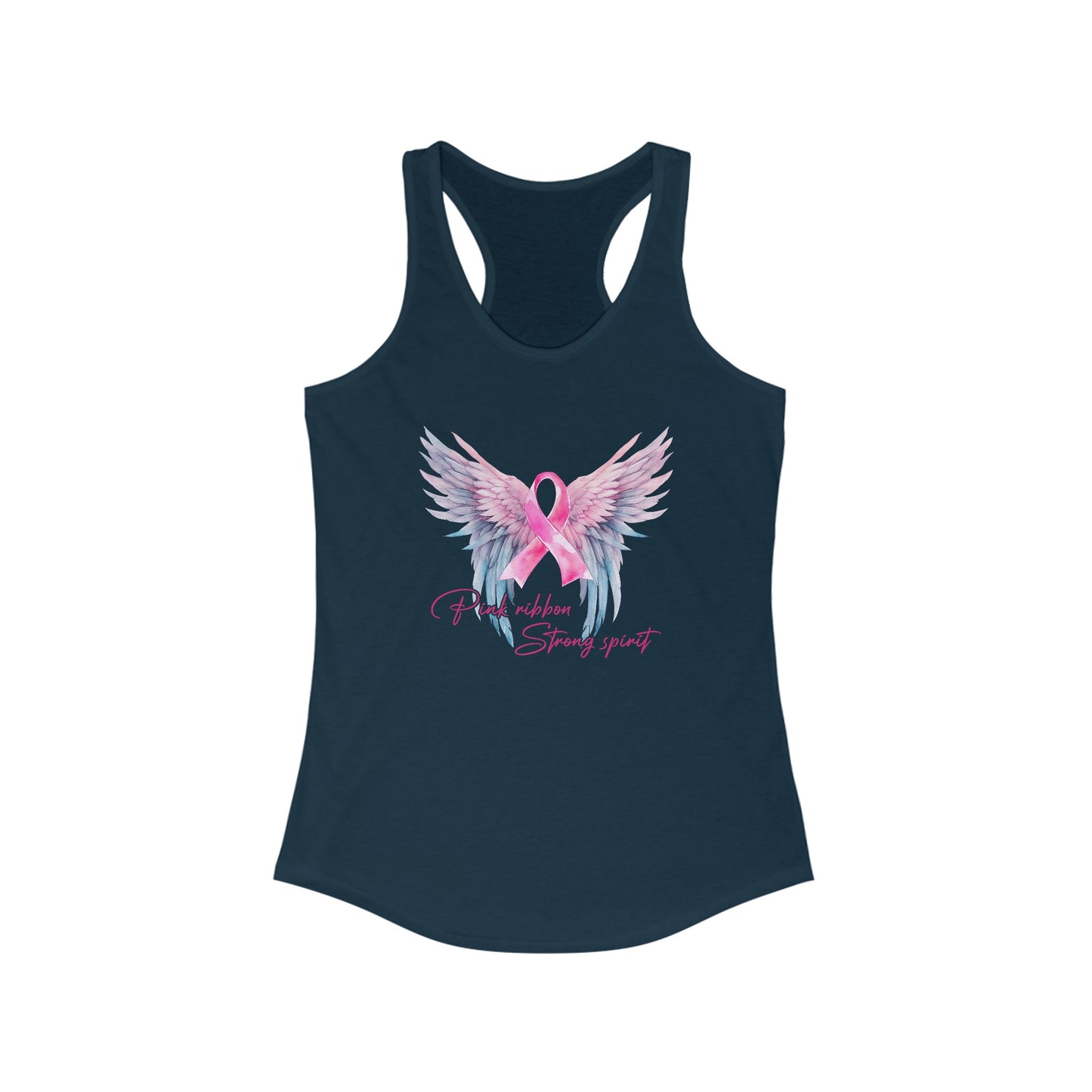Empowerment Wings: Women’s Breast Cancer Awareness Tank Top