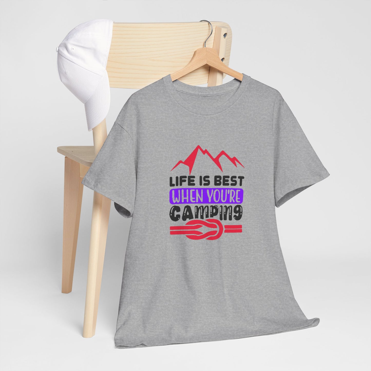Mountain Adventure Camping Tee – Embrace the Great Outdoors