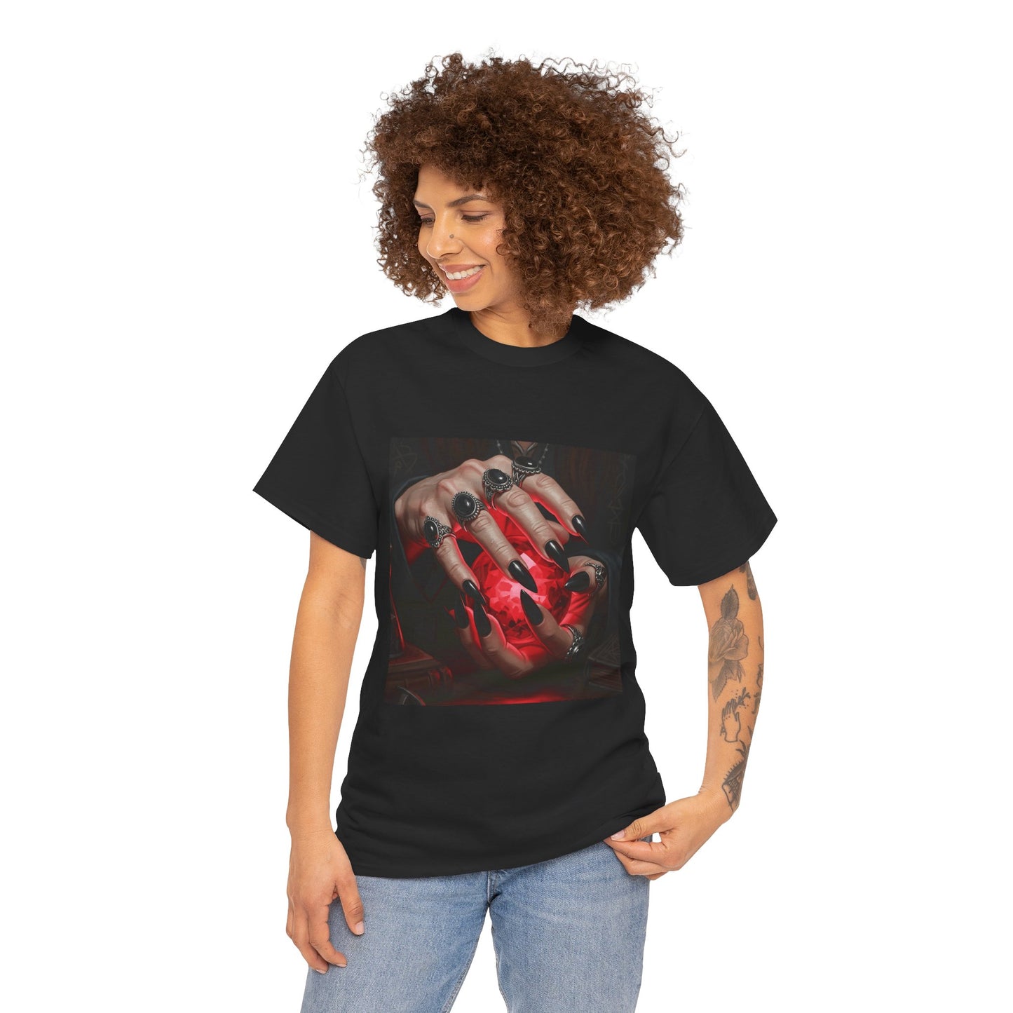 Witch's Blood Orb Ritual Halloween Tee