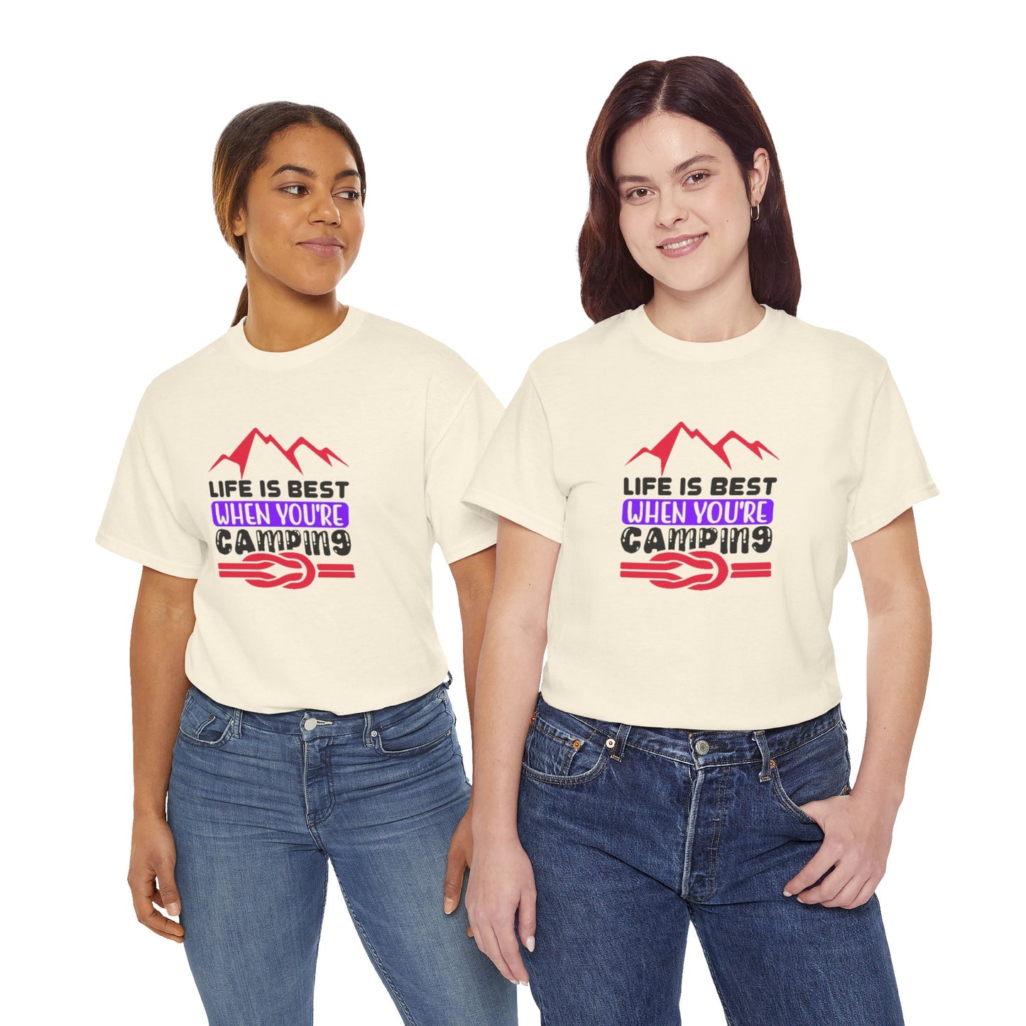 Mountain Adventure Camping Tee – Embrace the Great Outdoors