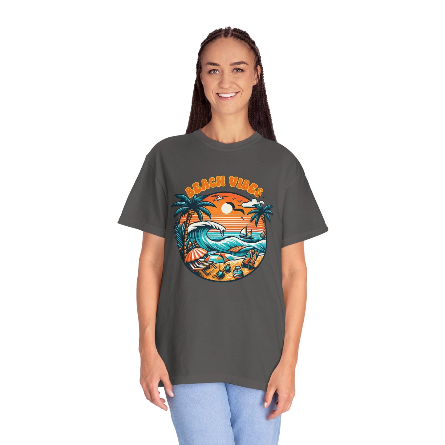 Beach Vibes - Retro Summer Bliss T-Shirt