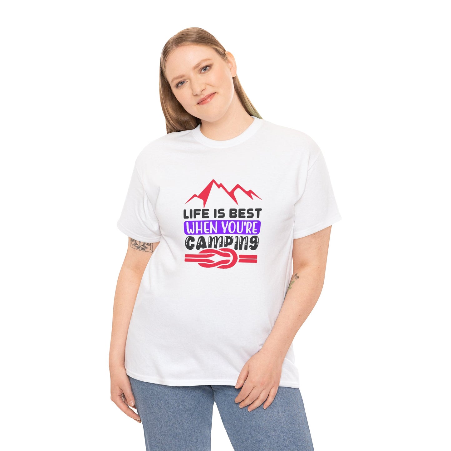 Mountain Adventure Camping Tee – Embrace the Great Outdoors