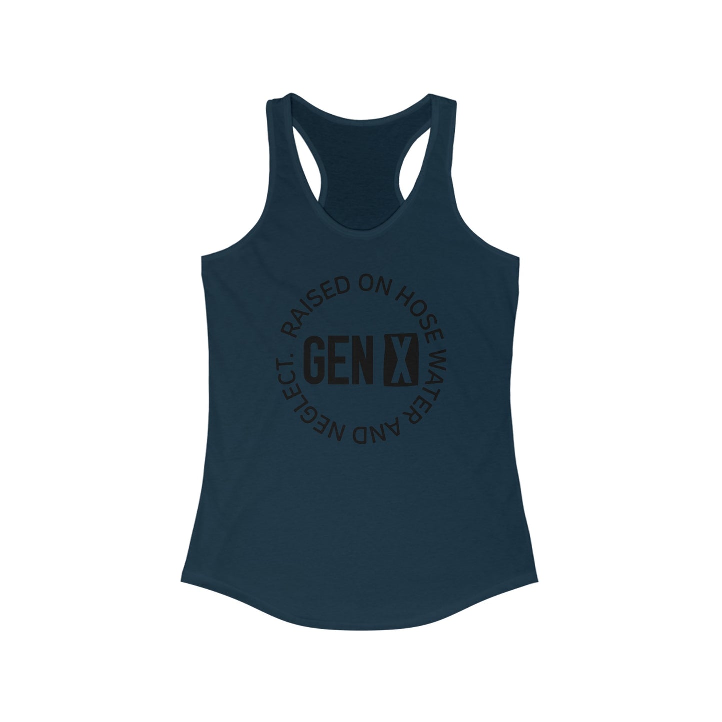 Vintage Vibe Gen X Women’s Tank Top - Retro Raised Respect Design