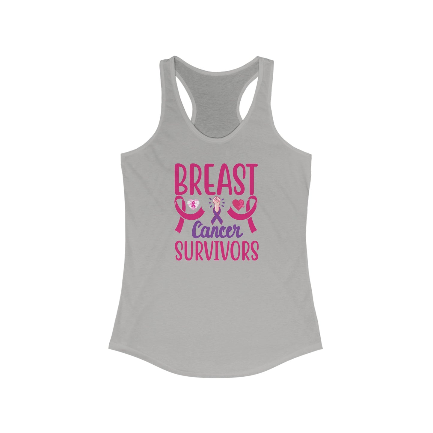 Empowerment in Pink: Women’s Breast Cancer Survivors Support Tank Top