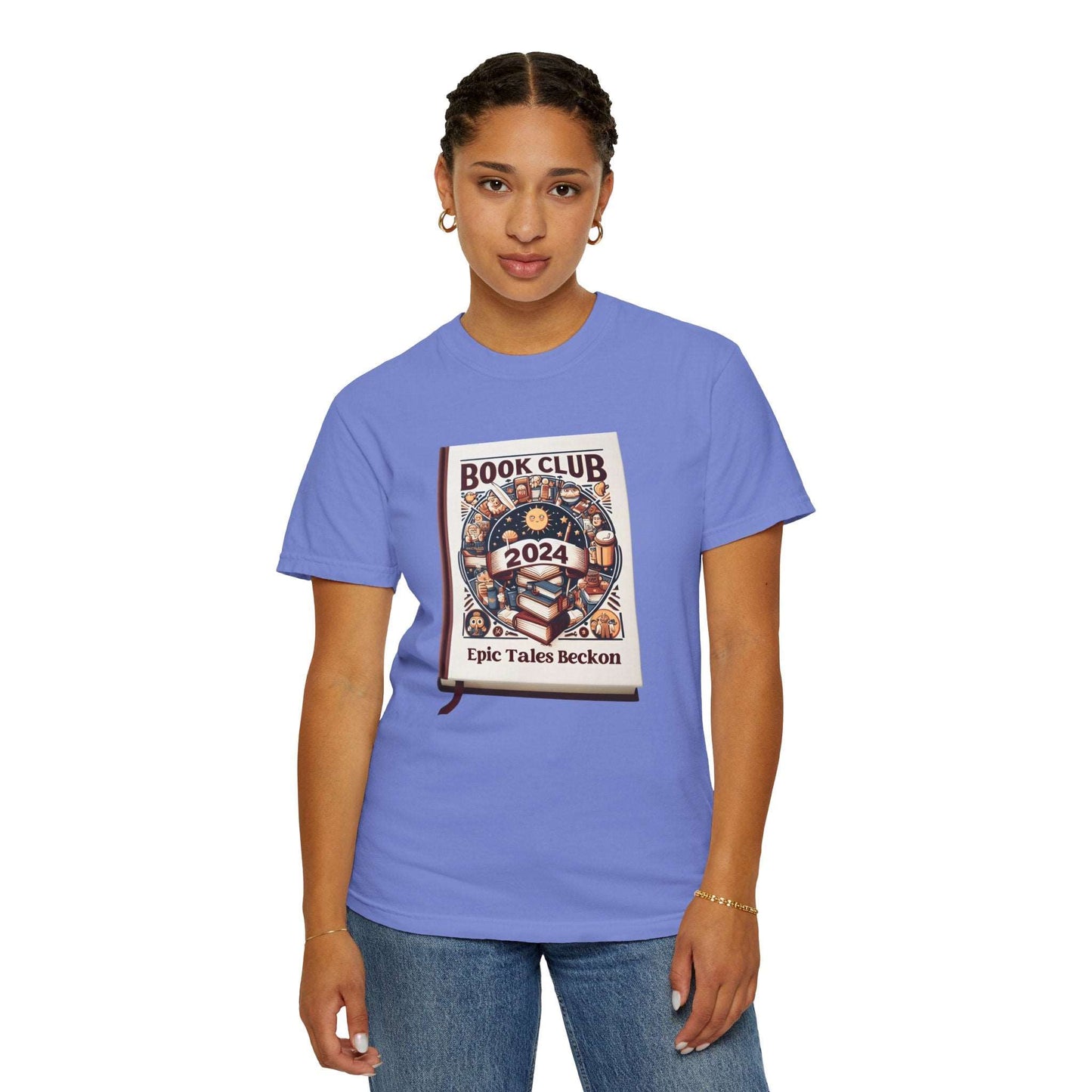 2024 Book Club - Literary Adventure tshirt - Epic Tales Beckon