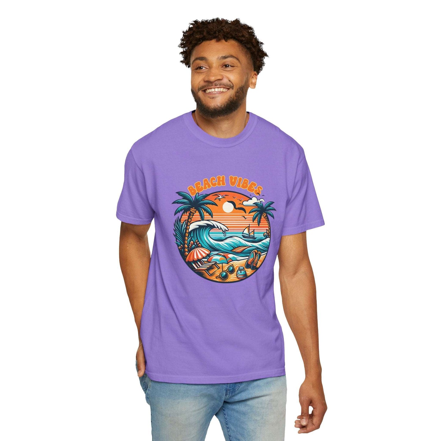 Beach Vibes - Retro Summer Bliss T-Shirt