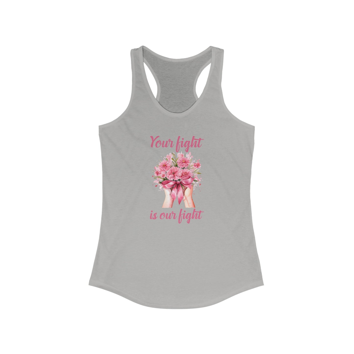 Your Fight is Our Fight - Women’s Cancer Awareness Tank Top