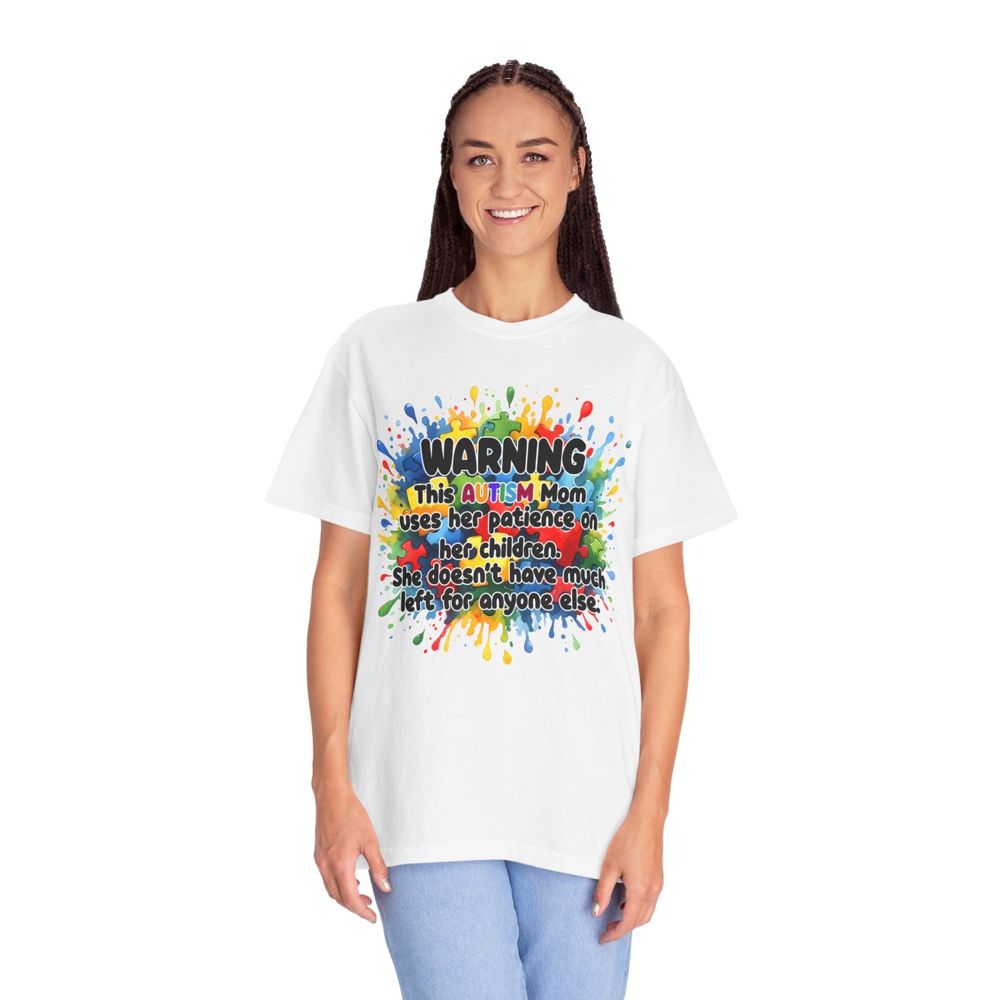 Autism Mom’s Patience Statement T-Shirt: Bold & Empowering
