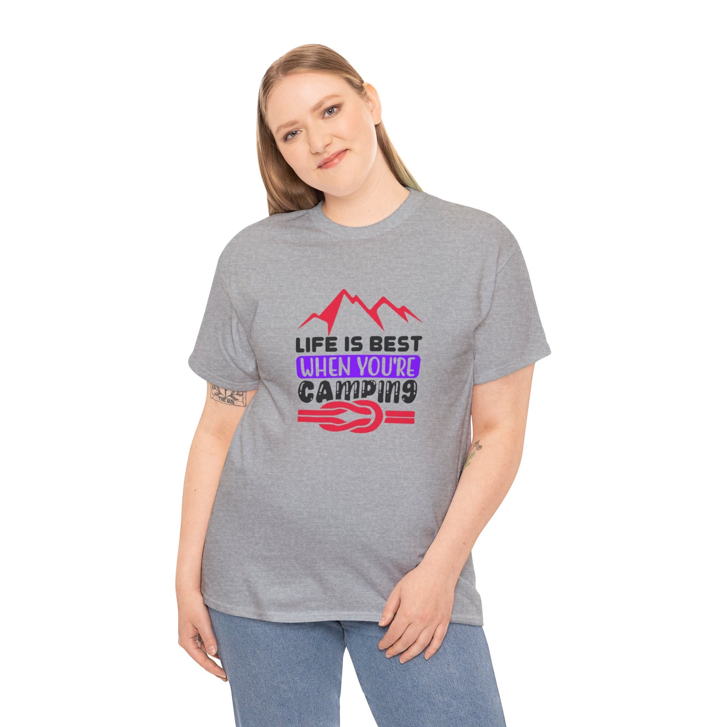 Mountain Adventure Camping Tee – Embrace the Great Outdoors
