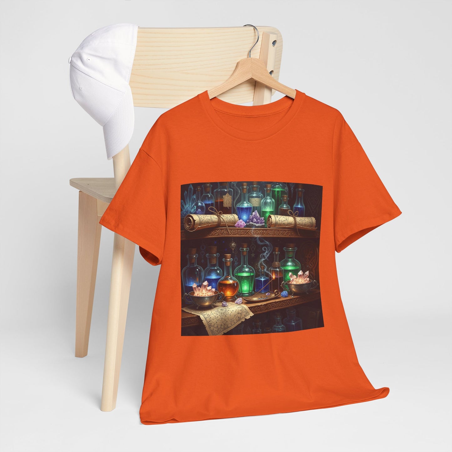 Witch's Potion Shelf Halloween Tee