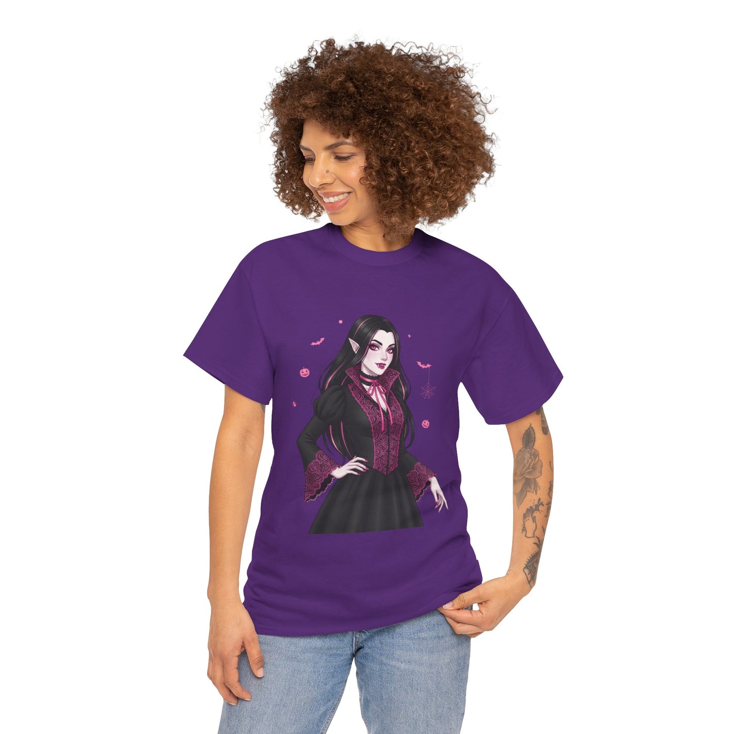 Gothic Vampire Cancer Awareness Tee