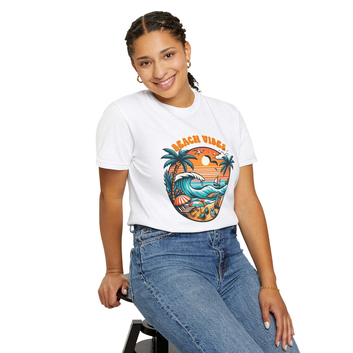 Beach Vibes - Retro Summer Bliss T-Shirt