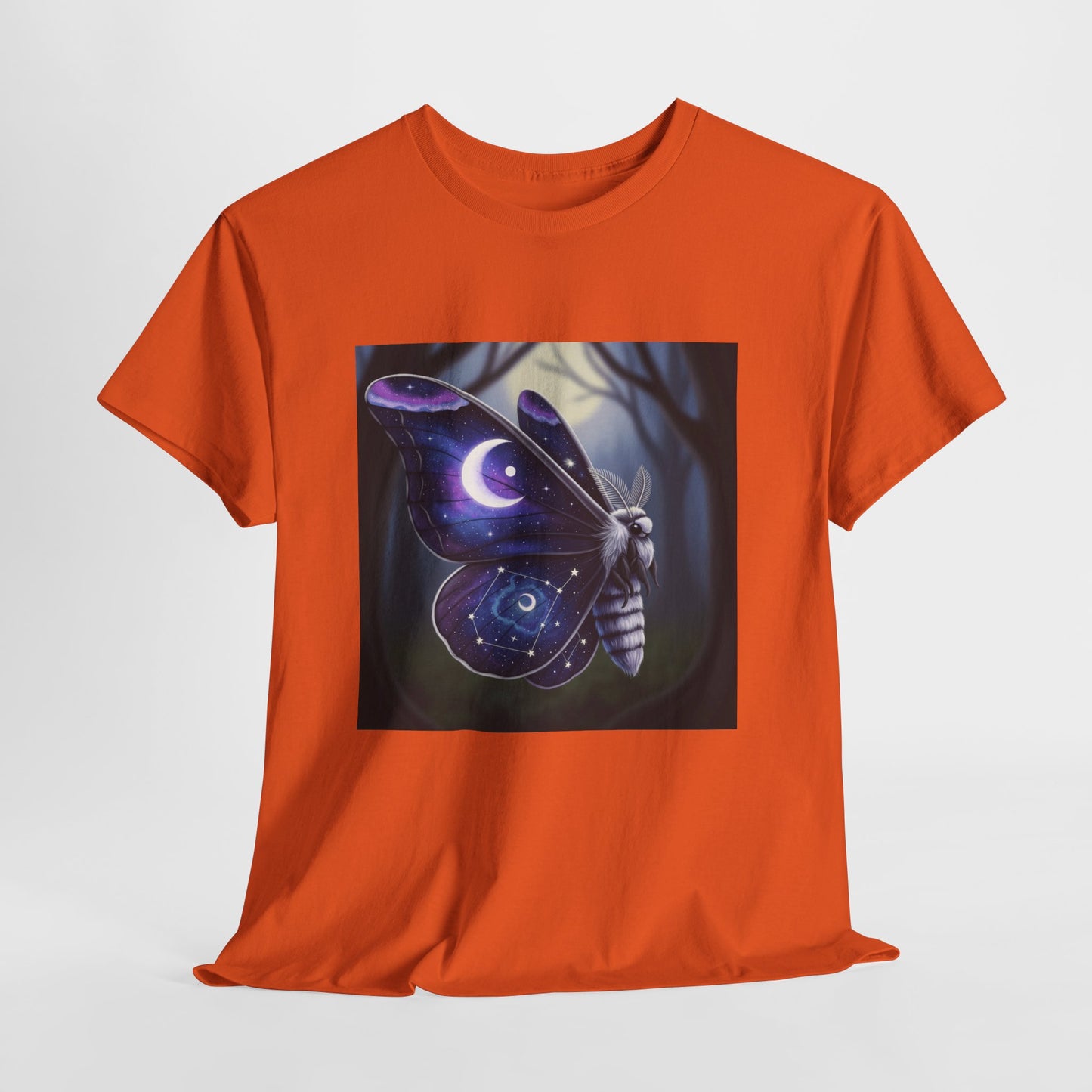Witchy Galaxy Moth Moon Shirt