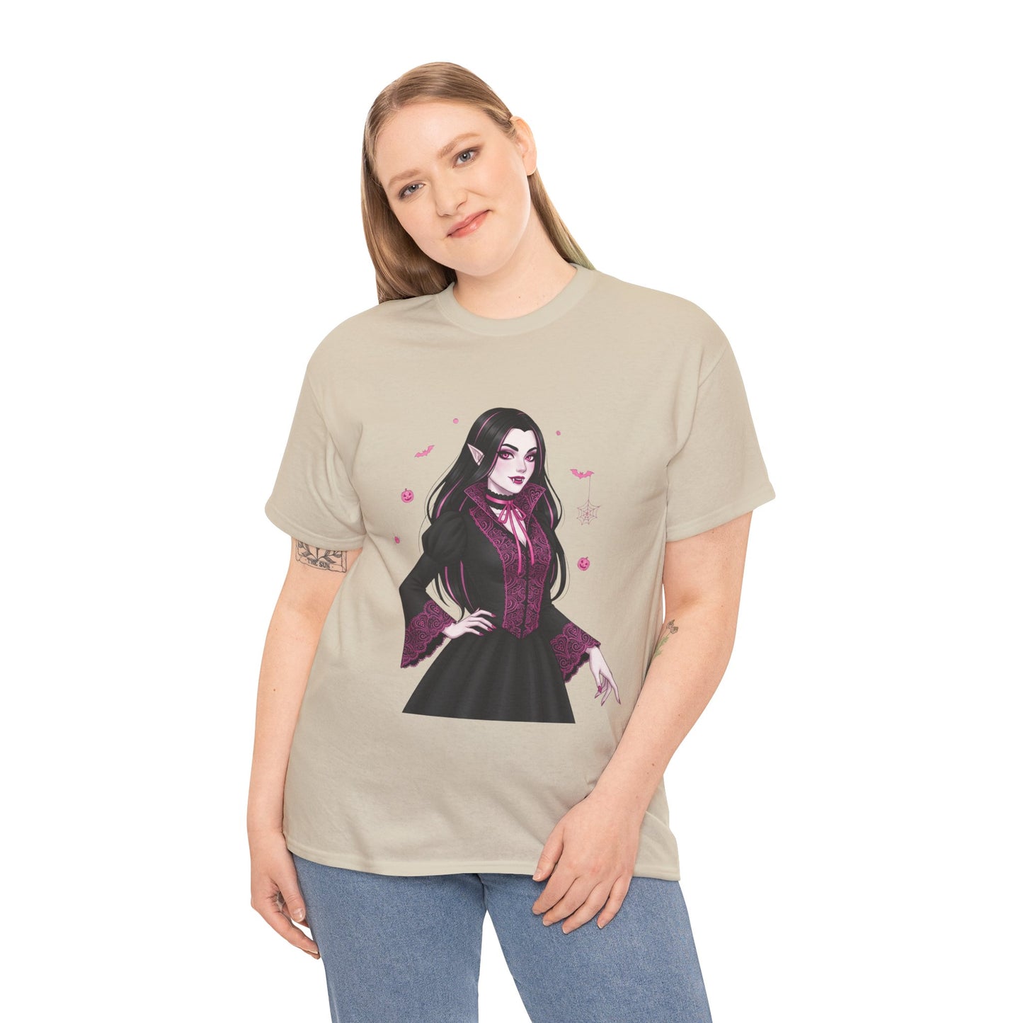 Gothic Vampire Cancer Awareness Tee