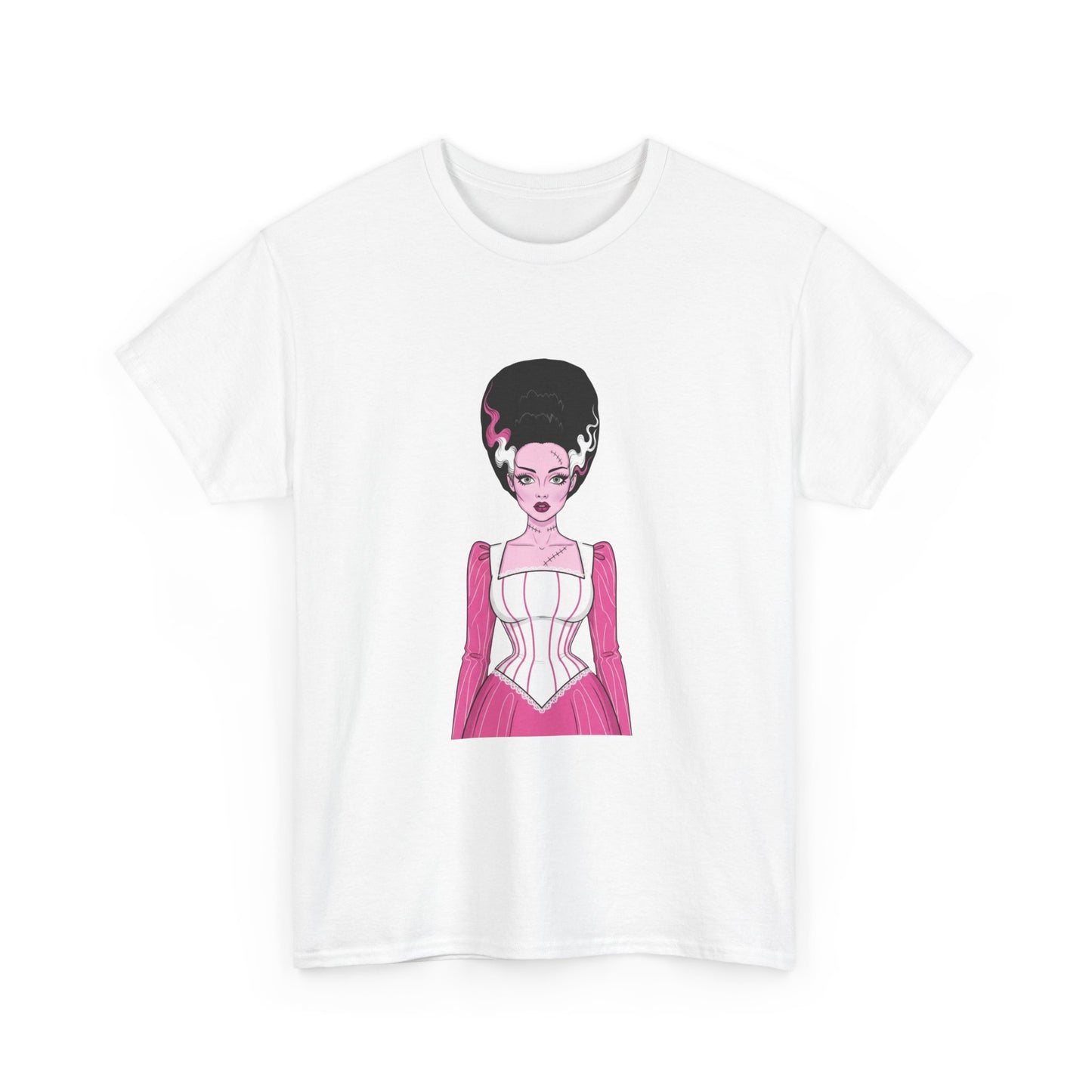Pink Bride of Frankenstein Awareness Tee