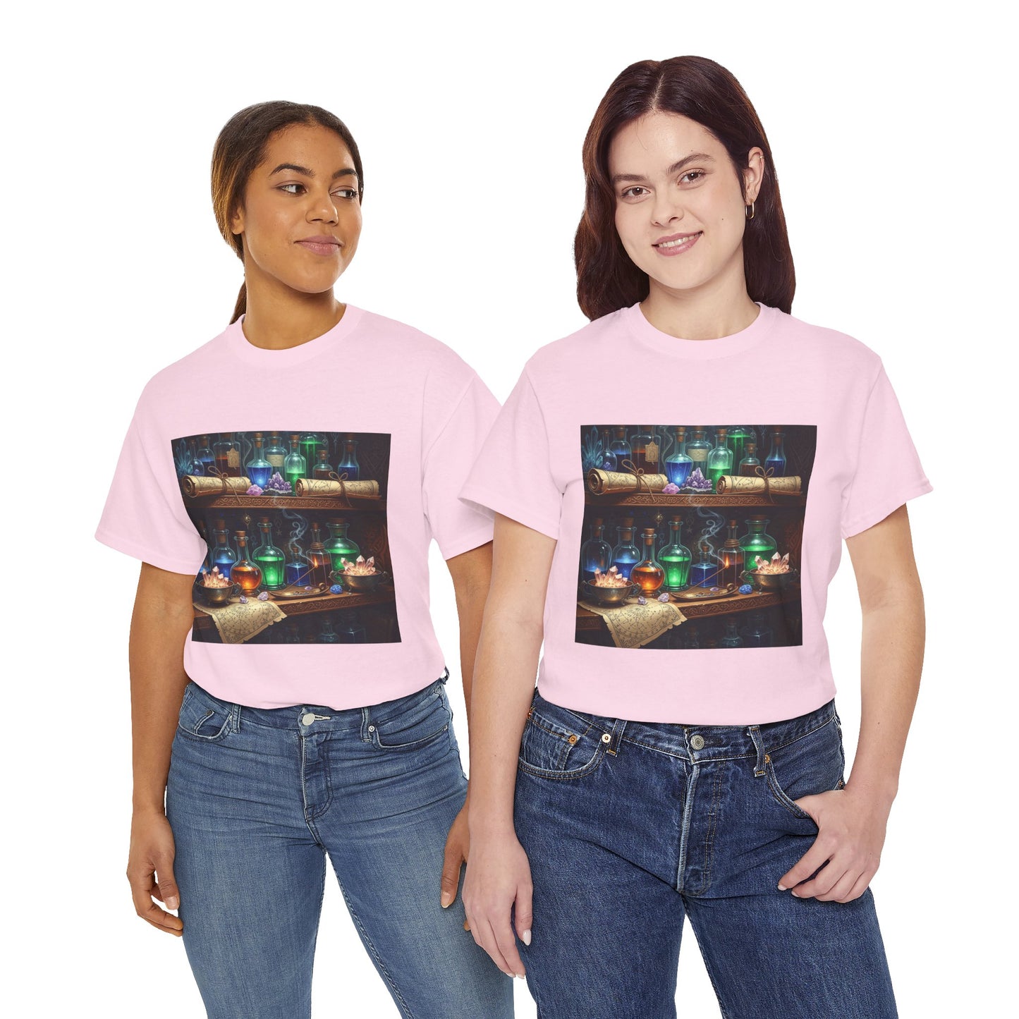 Witch's Potion Shelf Halloween Tee